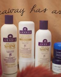 A GIVEAWAY – AUSSIE, LUMENE, OSIS+