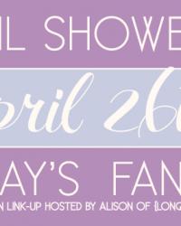 Friday's Fancies: April Showers