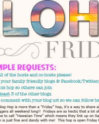 Aloha Friday Blog Hop