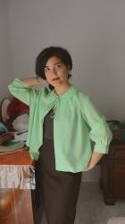 Mint green top from STYLE ME BETTY