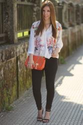 Oriental print shirt