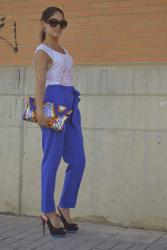 Blue Baggy Pants 