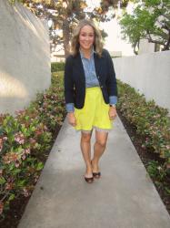 Neon & Navy + 3 Words That Sum Up My Style!
