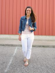 My First Time Wearing White Jeans