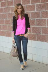 weekend wear: pink