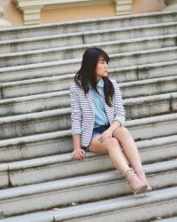 5 Ways To Wear A Striped Blazer :: TWO Trendsetter