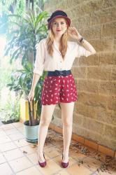 {Outfit}: Cute Forever 21 Kitty shorts