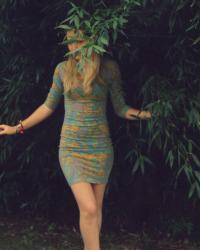 La petite robe dans le Bambou 