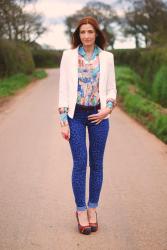 Vintage Week: How To Style Vintage Part One | 1950s Silk Patterned Shirt