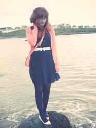 Peach and Polka dots...