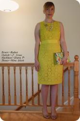 OOTD/Review: Boden Lace Dress.