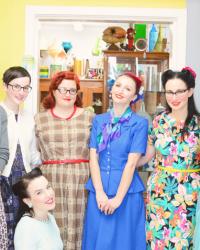 the big day: our first ever truly vintage market day!