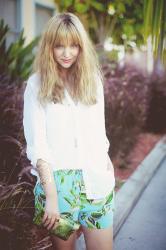 breezy palm prints