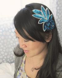 sparkles and flowers