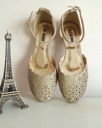 shoes and fabrics