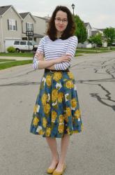 What I'm Wearing -- Classic Florals & Stripes for Spring