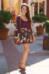 Spring Fling: Floral Circle Skirt