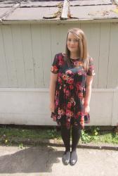 It starts and ends with you - ASOS floral smock