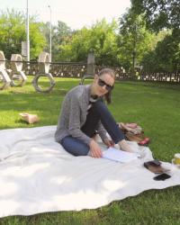 sunny day in park