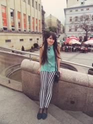 BLACK&WHITE PANTS