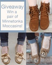 Minnetonka Moccasin Giveaway!