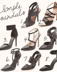 SIMPLE SANDALS FOR SUMMER