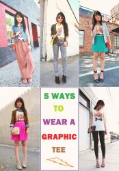 5 Ways To Wear A Graphic Tee