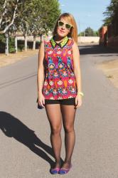 Blusa Matrioshka multicolor