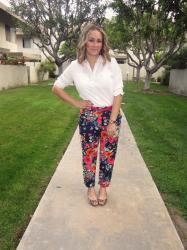 Floral Pants