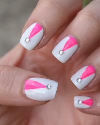 White HOT Nail Art