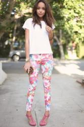 Inspiration #7 : Printed & Floral Pants.