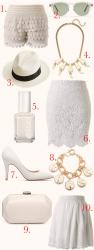 Sunday Shopping: white hot heat
