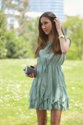 Mint dress