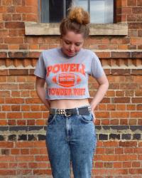 Dare to bare | COW cropped t-shirt