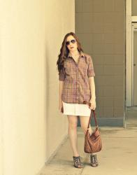 A Week of Summer Refashions: Summer Plaid