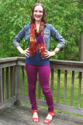 What I Wore: Summer Scarf