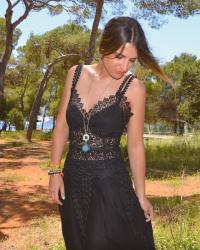 CHARO RUIZ IBIZA (PART II) ♥ LONG BLACK DRESS