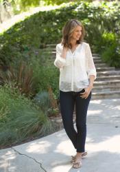 Classic White & Denim (+ A $50 Sephora Giveaway!)