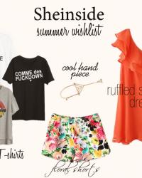 Sheinside summer wishlist