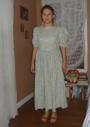 Sunday Best: Green dress refashion