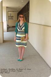 OOTDs: Striped and Handmade.