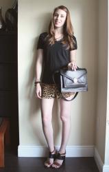 3 Ways to Wear Leopard Print Shorts