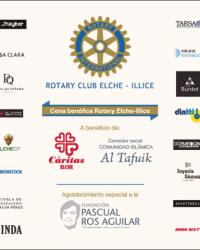 Cena Rotaria a favor de Cáritas.