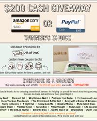 $200 Amazon/PayPal Giveaway!