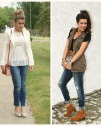 How We Wear it: Distressed Denim