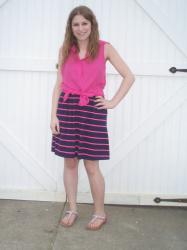 Look What I Got: Hot Pink + Stripes
