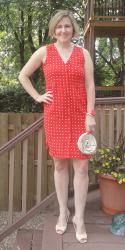 A Red Day Dress