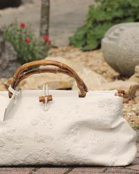 WHITE & EMBROIDERED