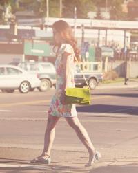 Floral Dress in Grand Marais