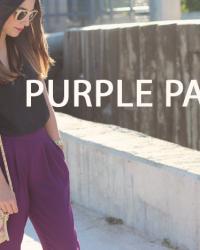 Purple Pants